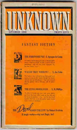 Unknown Fantasy Fiction-September 1940 Unknown Fantasy Fiction-September 1940